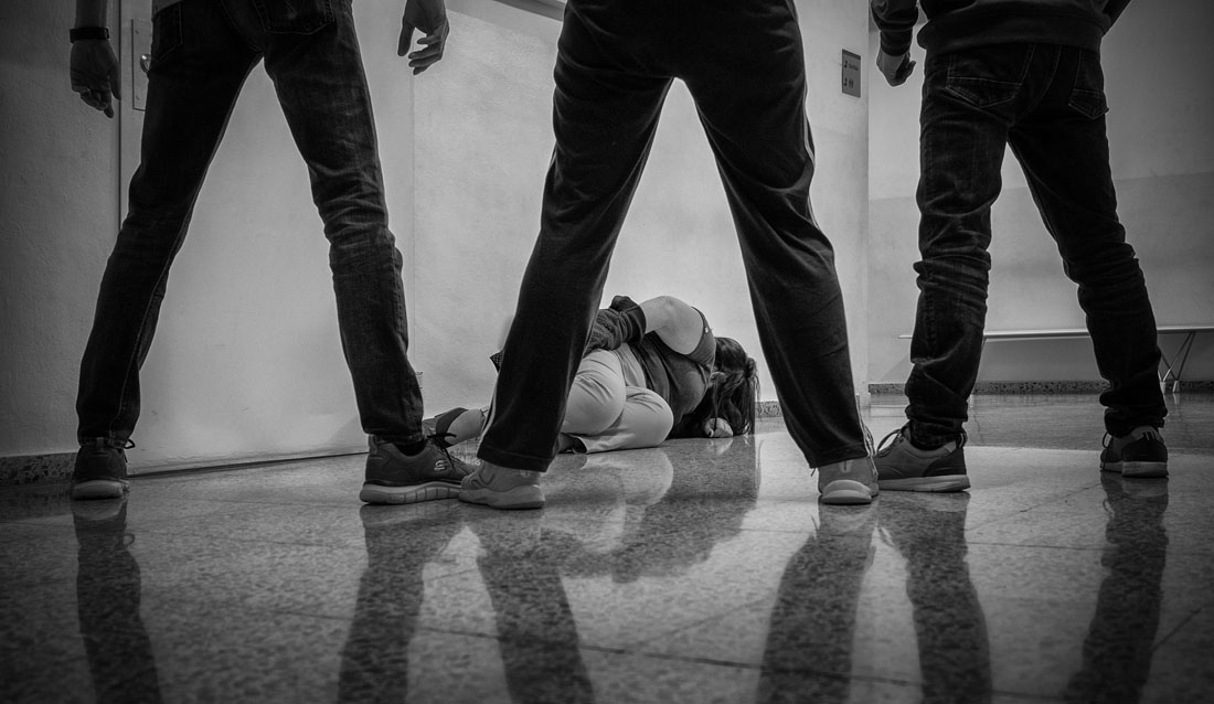 Fotografies de l'Afocer contra la violència masclista